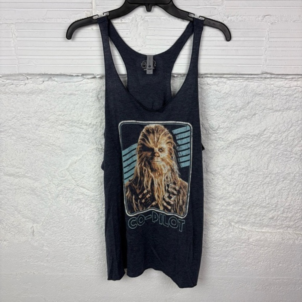 NWOT Star Wars Chewbacca Co-Pilot racer back Tank Top size XXL - Picture 1 of 9